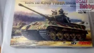 Немецкий тяжелый танк King Tiger (с башней Henschel)