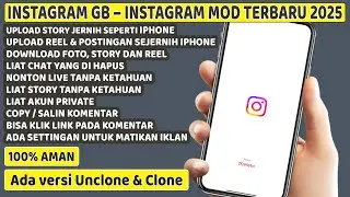 Wajib Coba | Instagram GB Mod Terbaru 2025 | Instagram Pro Terbaru Terbaik dan Banyak Fitur