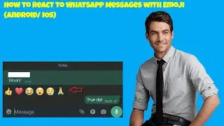 How to React to WhatsApp Messages with Emoji Android iOS