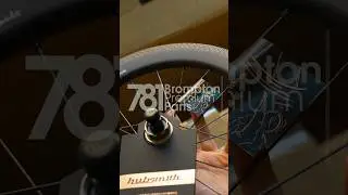Hubmisth Bumbee Carbon wheelset for Brompton #781bpp #foldingbike #brompton #bicycle #cycling #781