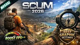 SCUM 2026 | How to optimize graphics and boost FPS++ Let's check it out! 