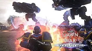 Ultramarines vs Tyranids -  Survival ! - Unification Mod 2021| WH40k: DoW - Soulstorm