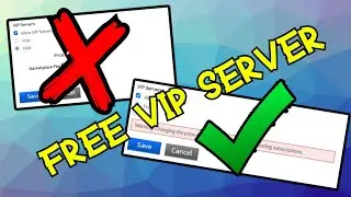 You Can Now Create FREE Vip Servers for Your Game on Roblox!