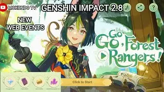 Genshin Impact 2.8 - Tighnari Web Events: Go Go Forest Rangers (Gameplay)