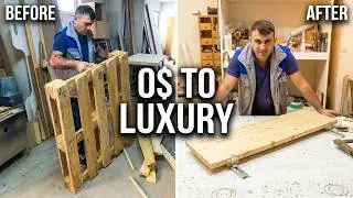 How To Make A Wooden Shelf From Pallets For A Weekend? ( ÇOK AMAÇLI RAF )
