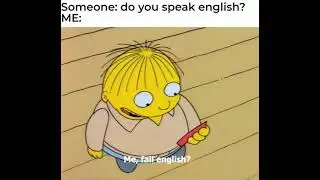 Ralph Wiggum fail english