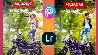 Instagram Viral Photo Editing in PICSART + Lightroom Editing MAGAZINE Instagram Viral Photo Editing