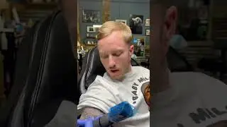 A tattoo artists worst nightmare 😅 