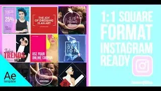 After Effects Template : Instagram Toolkit