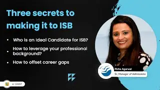 Three secrets to making it to ISB | How to craft the perfect application