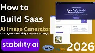 How to Build an AI Image Generator Saas Application | PHP MySQL XAMPP 2026