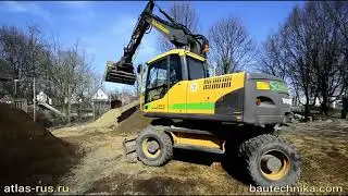 Wheel Excavator VOLVO Колёсный экскаватор Bagger