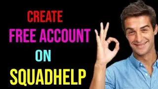 How to create free account on squadhelp website|| Online earning website