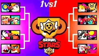 Brawl Stars Epic VS Mythic Brawlers Tournament😵🫠😲// 1VS1// 
