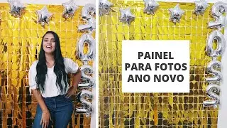 PAINEL PARA TIRAR FOTOS NO ANO NOVO