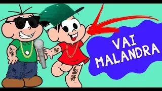 Turma da Mônica cantando Vai Malandra / Paradinha e outras de Anitta