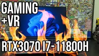 Lenovo Legion 5 Pro Gaming + VR Test (RTX3070)