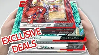 Opening Exclusive Gyarados ex, Oinkologne ex and Paradox Powers ex Boxes!