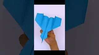 how to make paper plane #crafts #papercrafts #paperplane #handmade