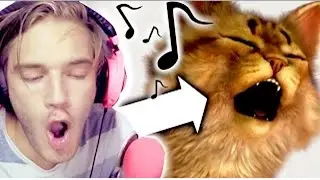 KARAOKE KITTEH!   FaceRig (Piediepie)