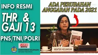 Ada Perubahan  THR dan GAJI 13 PNS 2021 ???