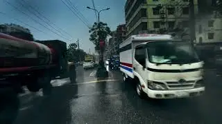 Bike Ride while Dhaka Raining