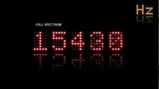 The full audible spectrum