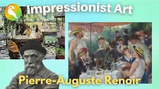 Pierre-Auguste Renior | 1 Minute Crash Course for kids, teens and teachers