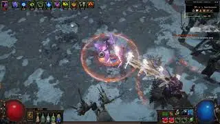 Path of Exile: HarvestSC Mana Stacking Ball Lightning/Arc miner
