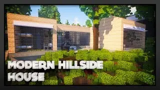 Minecraft - Modern Hillside House