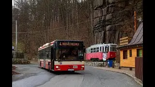 MZK Jelena Góra 🚌 Linia 4 ➡️ Podgórzyńska 🚍 MAN NL263 #802