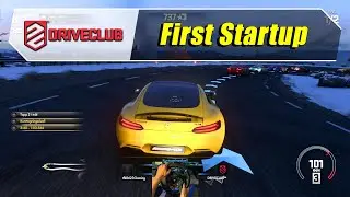 Driveclub (PS4) - First Startup - Wheelcam (4K@60)