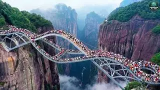 Impossible Places | World’s Most Dangerous Bridges You Won’t Believe Actually Exist | 4K Travel