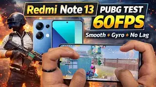 Redmi Note 13 PUBG Test 2026 🔥 After New Update | FPS, Heating & Battery Drain
