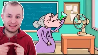 Плохой ученик довел училку до инфаркта – Bash the Teacher!   Classroom Clicker [1]