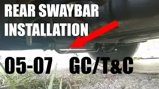 Rear Swaybar Installation on 05-07 Grand Caravan/Town and Country, Stow N Go/FWD