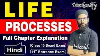 Life Processes | Class 10 🔥 One Shot Full Ncert based  #cbse #boardexam #biology #amu