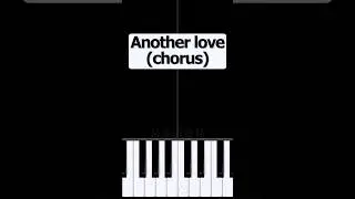 Another Love (chorus) | EASY Piano Tutorial