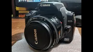 Звук затвора Canon 350D