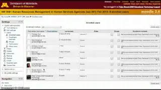 Moodle 2.4 - Adding Students to Groups
