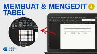 Tutorial Cara Membuat dan Mengedit Tabel di Microsoft Word