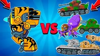 RARE TANK ATLAS FIGHT in ADVENTURE MODE in Hills of Steel
