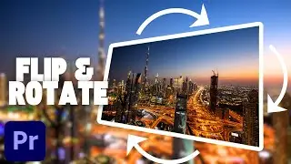 How to FLIP or ROTATE Videos in Premiere Pro