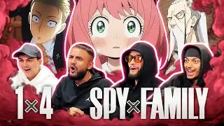 PROTECT ANYA AT ALL COSTS!!! 😤 | BROTHERS watch Spy x Family 1x4 | REACTION