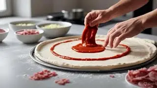 This is how you make the tastiest pizza at home!