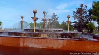 Фонтан Павлодар slow motion