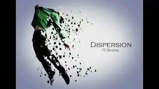 Dispersion Effect Using Text Brush in Photoshop