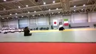 50 Years Aikikai d'Italia - Embukai - Tada Sensei (2014-11-01)