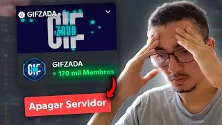 DESTRUIRAM esse servidor de 170 MIL membros no Discord...