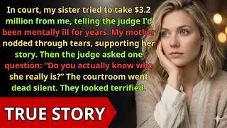 My Sister Tried To Humiliate Me In Court, But The Judge Saw The Truth